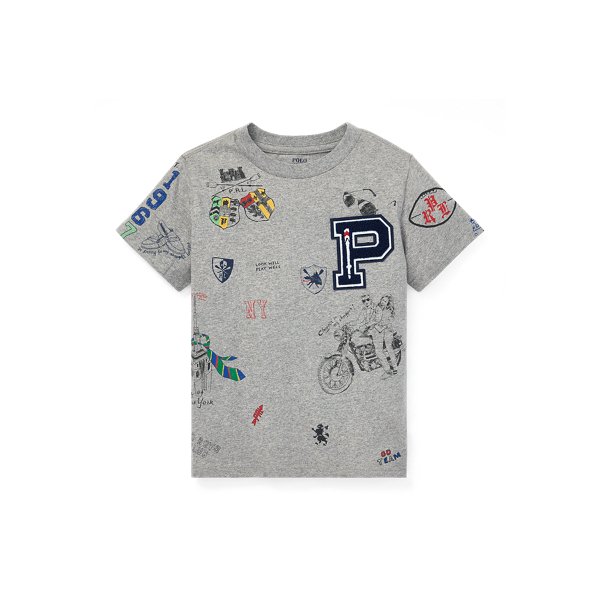 Cotton Jersey Graphic Tee Boys 1.5-6 Years 1