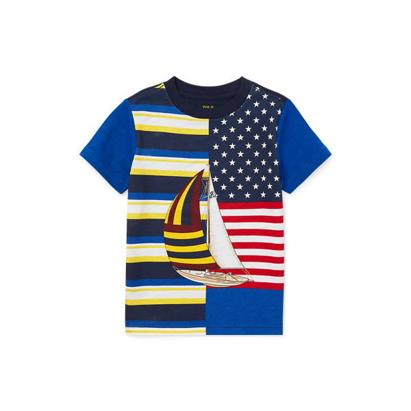 Cotton Jersey Graphic Tee Boys 1.5-6 Years 1