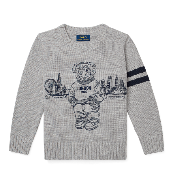 Pullover London mit Polo Bear Boys 1.5-6 Years in 1