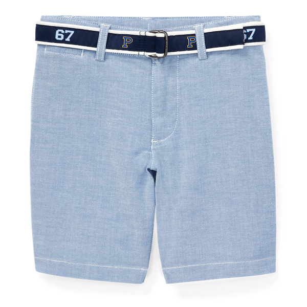 Slim Fit Belted Stretch Short Boys 1.5-6 Years em 1