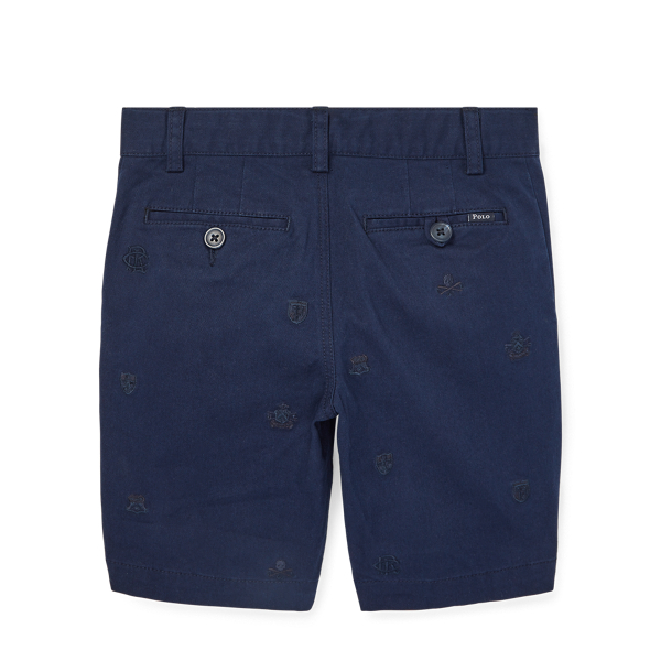 Newport Navy Slim Fit Stretch Chino Short Boys 1.5-6 Years 2