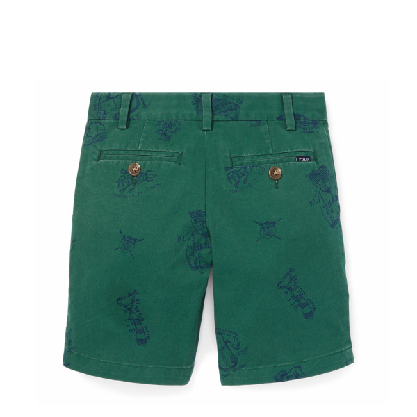 Kelly Green Slim Fit Stretch Chino Short Boys 1.5-6 Years 2