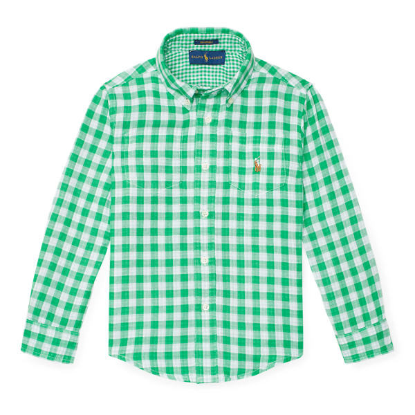 Reversible Gingham Shirt Boys 1.5-6 Years 1