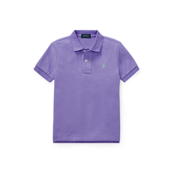 Cotton Mesh Polo Shirt Boys 1.5-6 Years 1