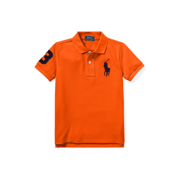 Katoenen mesh Polo-shirt met Big Pony Boys 1.5-6 Years in 1