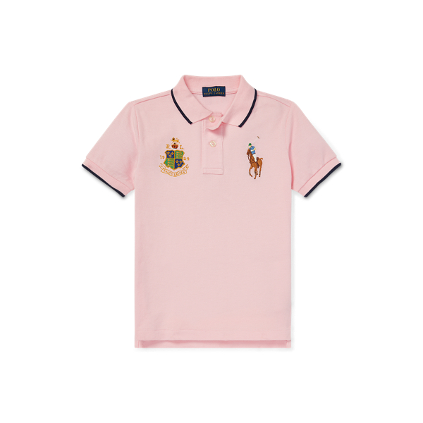 Featherweight Cotton Mesh Polo Boys 1.5-6 Years in 1