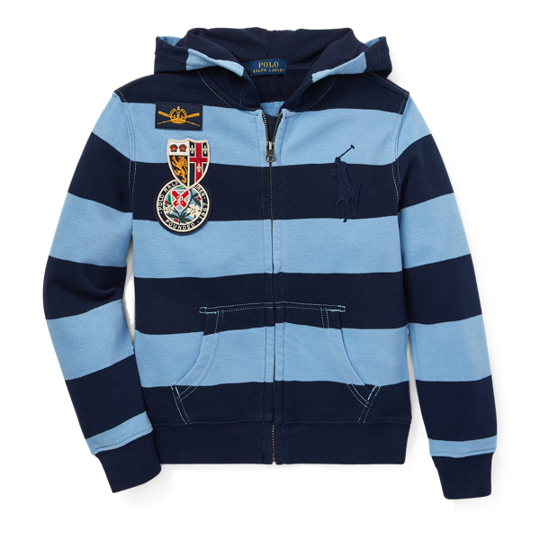 Cotton French Terry Hoodie Boys 1.5-6 Years 1