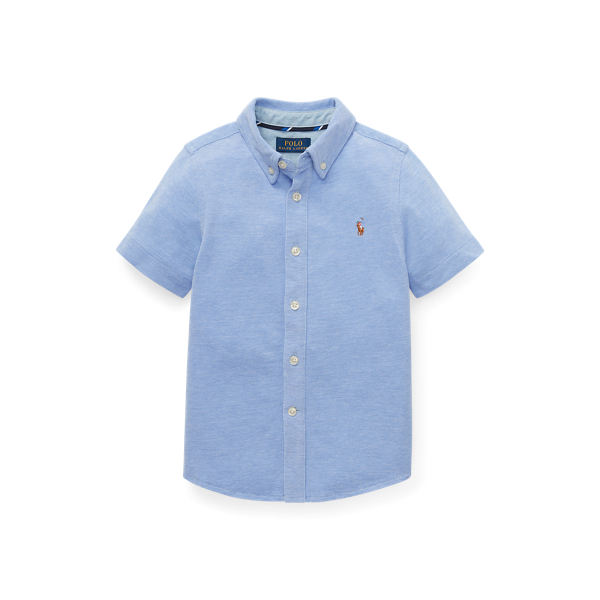 Knit Cotton Oxford Shirt Boys 1.5-6 Years 1