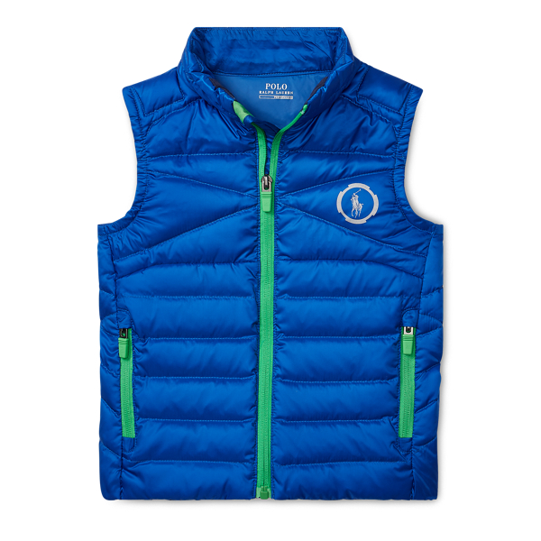 Packable Quilted Down Vest Boys 1.5-6 Years 1