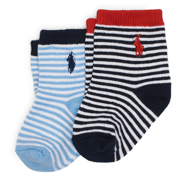 Striped Crew Sock 2-Pack Baby Boy 1