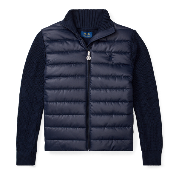 Quilted Hybrid Jumper Jacket Girls 7-14 Years 1