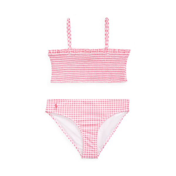 Gingham Two-Piece Swimsuit