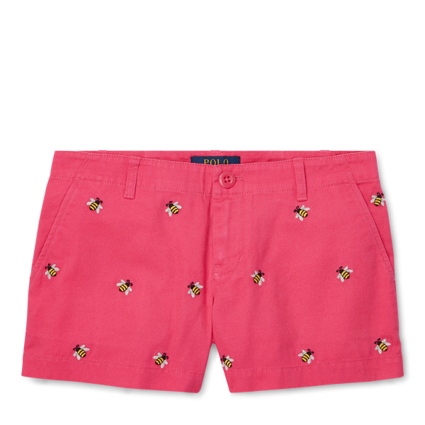 Embroidered Chino Short Girls 7-14 Years 1