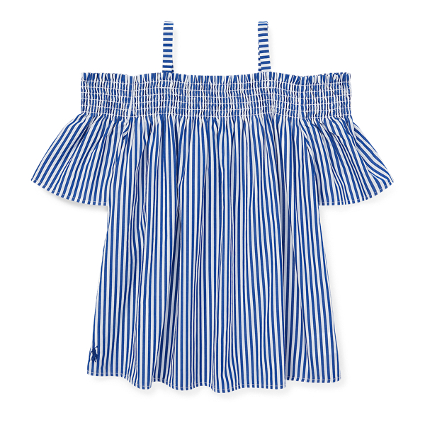 Maglia in cotone a spalle scoperte Girls 7-14 Years in 1