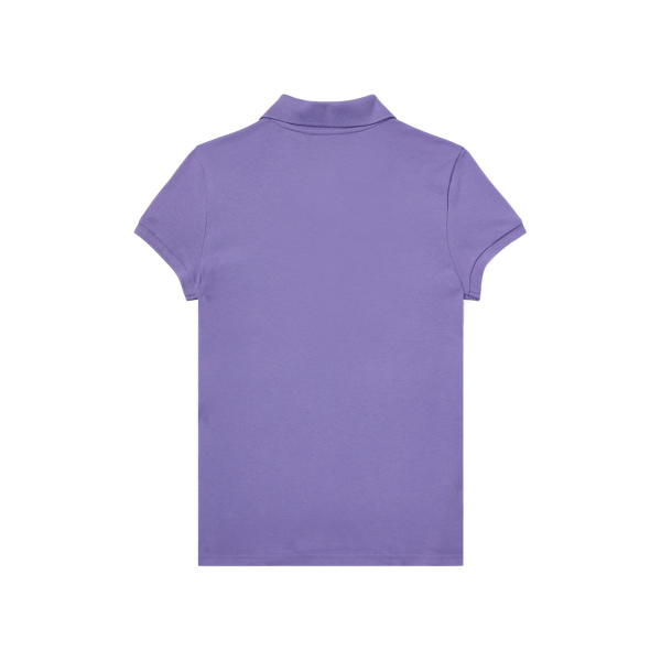 Cactus Purple Cotton Mesh Polo Shirt Girls 7-14 Years 2