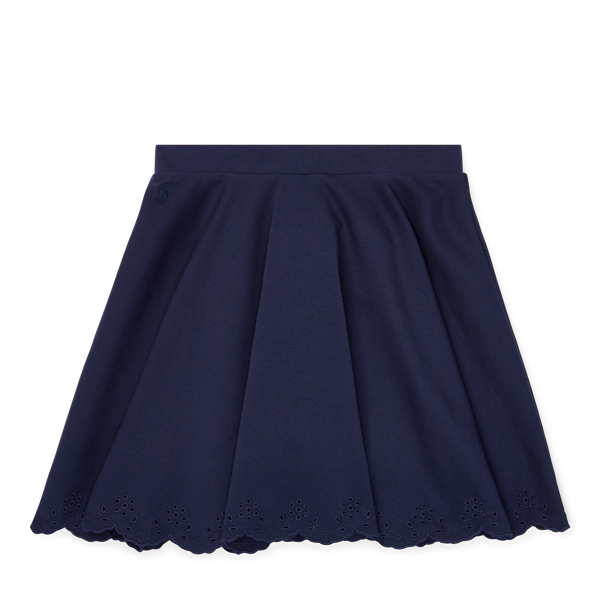 Eyelet Ponte Circle Skirt Girls 7-14 Years in 1