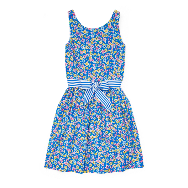 Floral Fit-and-Flare Dress Girls 7-14 Years 1