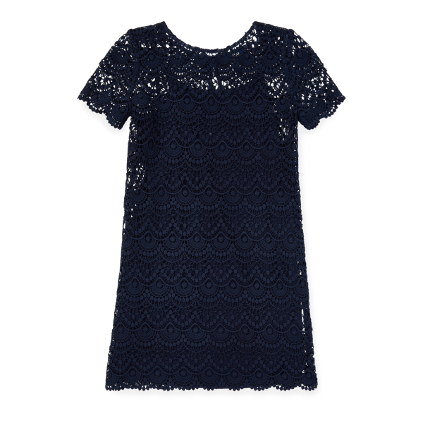 Robe taille basse &agrave; dentelle Girls 7-14 Years en 1