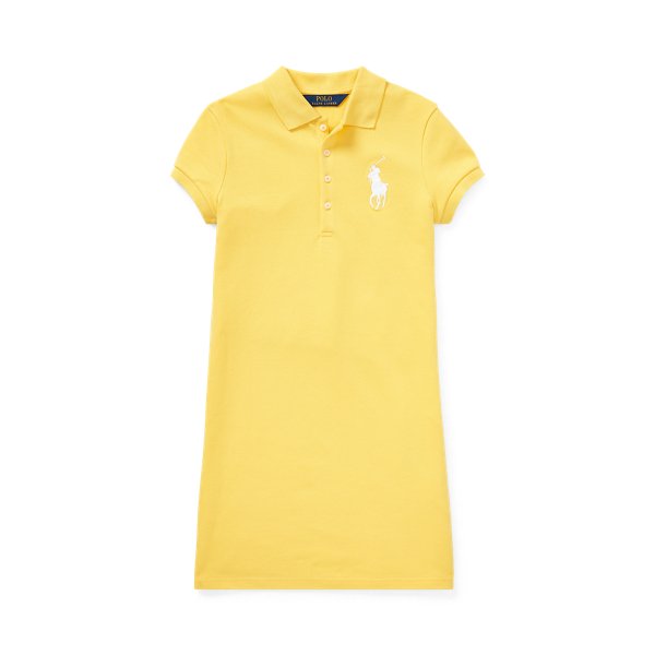 Big Pony Mesh Polo Dress Girls 7-14 Years 1