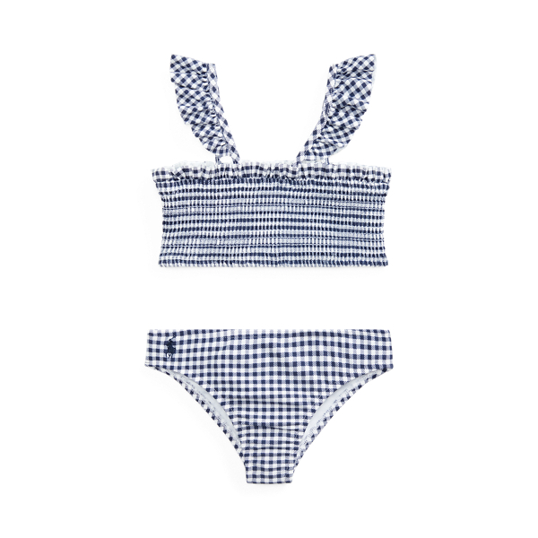 Gingham Two-Piece Swimsuit