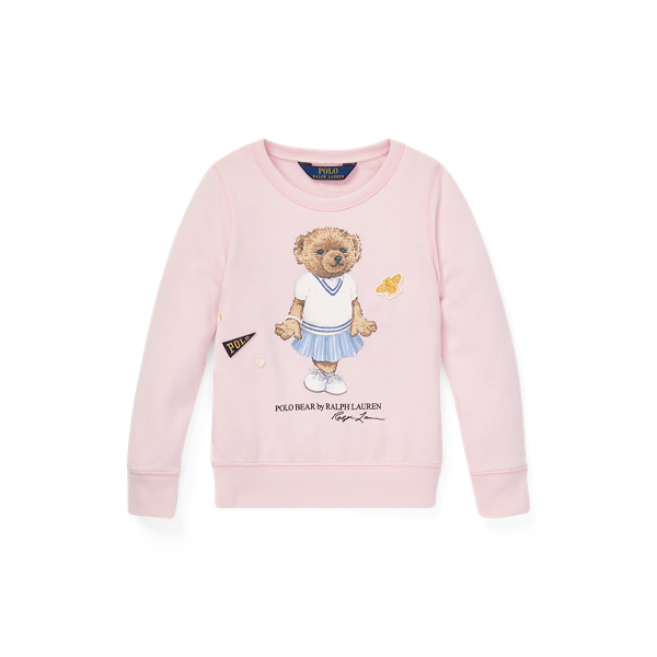 Cricket Bear Sweatshirt Girls 1.5-6.5 Years 1