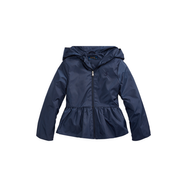 Peplum Windbreaker Girls 1.5-6.5 Years em 1