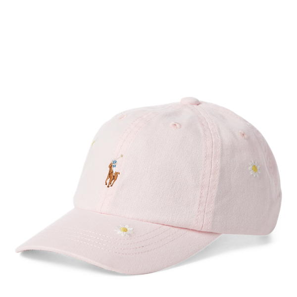 Casquette de baseball chino fleurie Girls 1.5-6.5 Years en 1