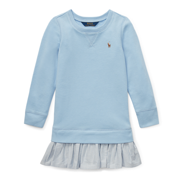 French Terry Dress Girls 2-6x 1
