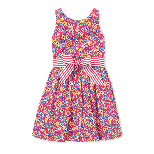 Floral Fit-and-Flare Dress Girls 1.5-6.5 Years 1