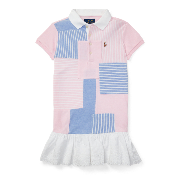 Patchwork Cotton Dress Girls 1.5-6.5 Years 1