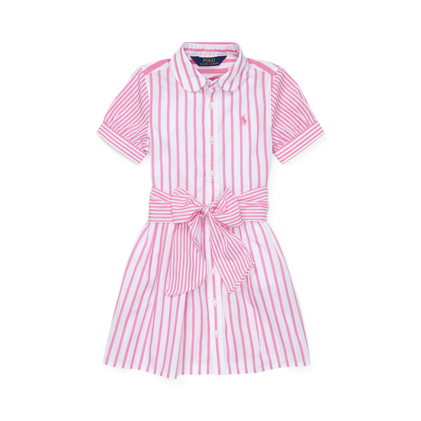 Robe-chemise en coton ray&eacute; Girls 1.5-6.5 Years en 1