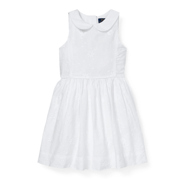 Floral Embroidered Dress Girls 1.5-6.5 Years in 1