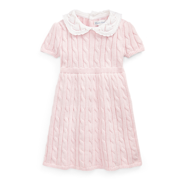 Cable-Knit Jumper Dress Baby Girl 1