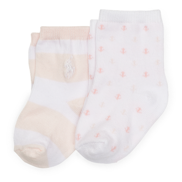 Crew Sock 2-Pack Baby Girl in 1