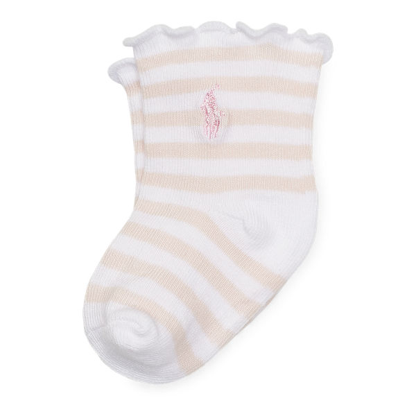 Chaussettes de sport ray&eacute;es Baby Girl en 1
