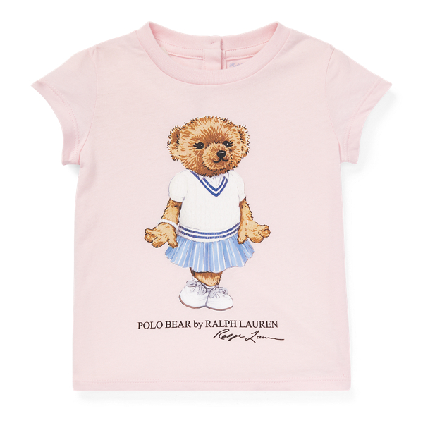Polo Bear Cotton Tee Baby Girl 1