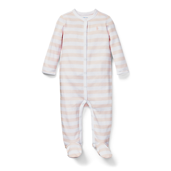 Cotton Interlock Coverall Baby Girl 1