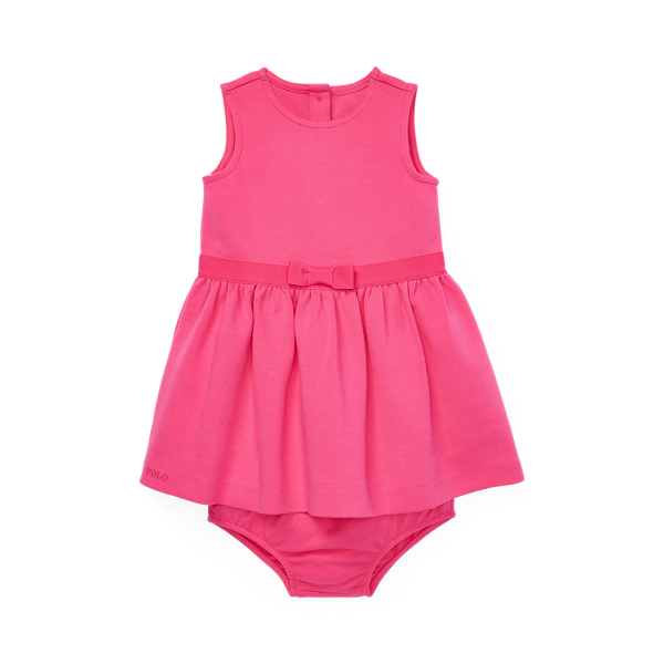 Ponte Dress & Bloomer Baby Girl 1