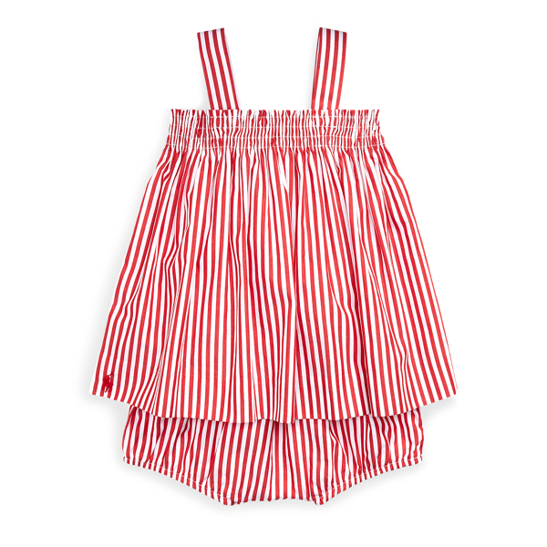 Bengal-Stripe Short Set Baby Girl in 1