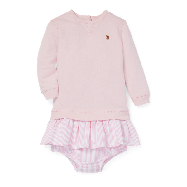Atlantic Terry Dress & Bloomer Baby Girl 1