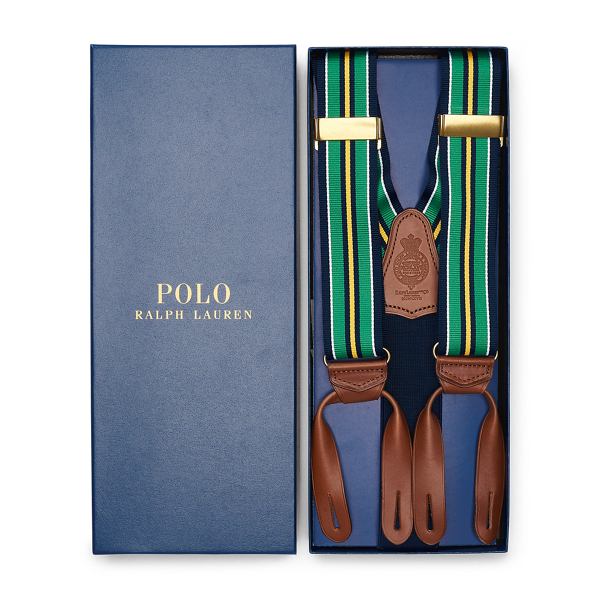 Striped Grosgrain Braces
