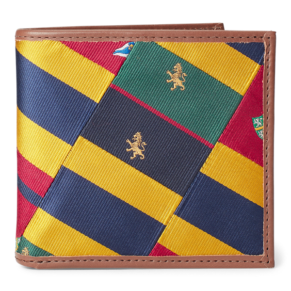 Patchwork Tie-Silk Billfold Polo Ralph Lauren 1