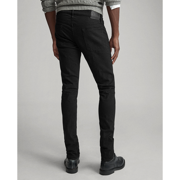 Skinny-Stretchjeans Eldridge Polo Ralph Lauren in Schw. Waschung m. Stretch 5