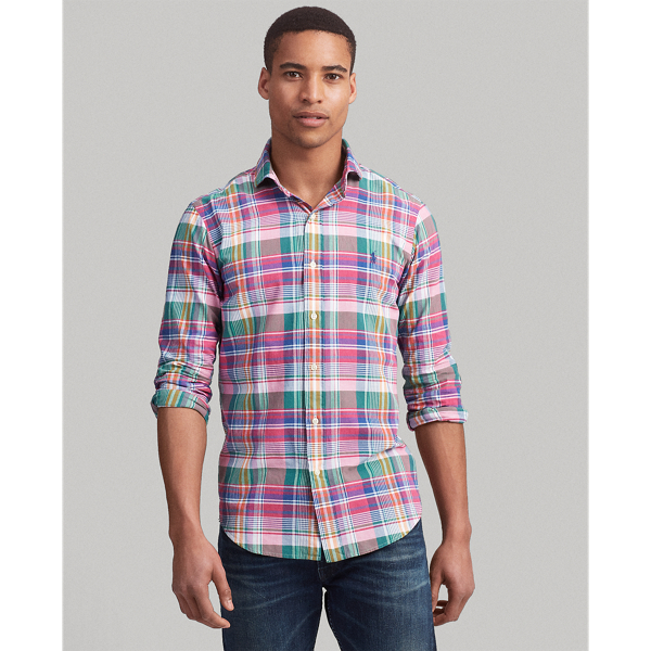 Classic Fit Madras Shirt