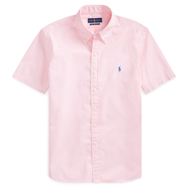 Carmel Pink Classic Fit Twill Shirt Polo Ralph Lauren 1