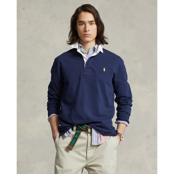 Newport Navy The Iconic Rugby Shirt Polo Ralph Lauren 1