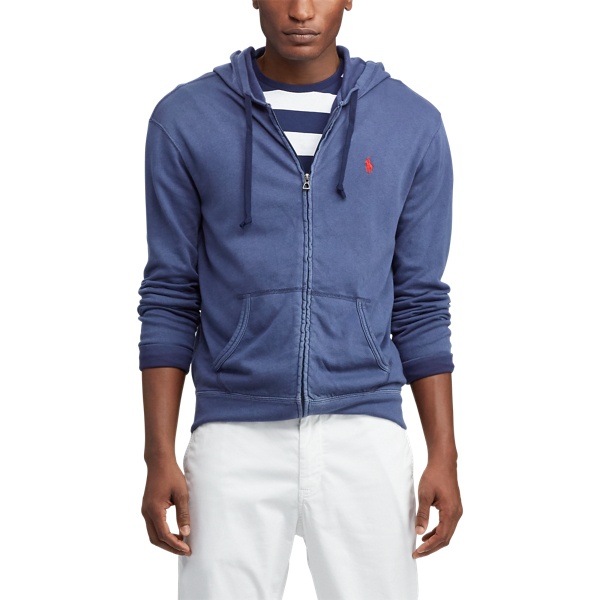 Kapuzenpullover aus Terry Polo Ralph Lauren in Kreuzfahrt-Navy 5