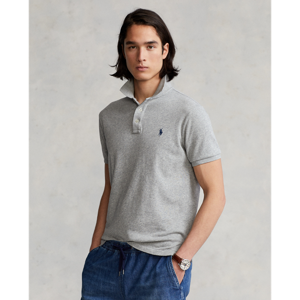 Custom Slim Fit Spa Terry Polo Shirt