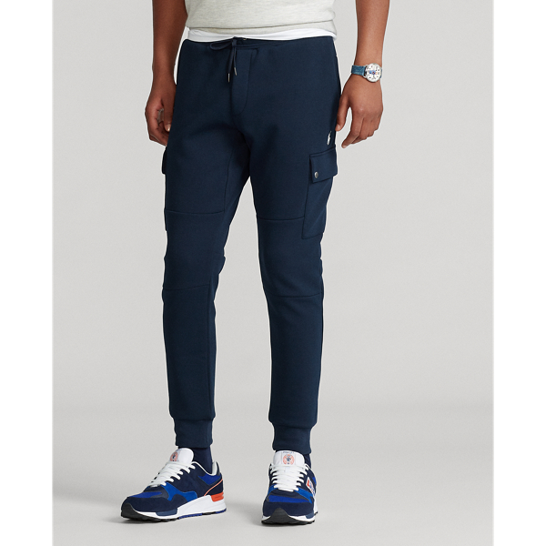 Double Knit Cargo Jogger Trousers Ralph Lauren UK