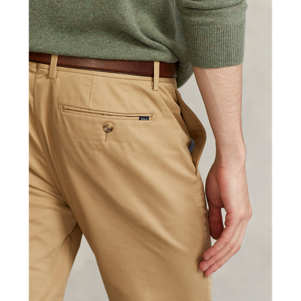 Caf&eacute; Tan Stretch Straight Fit Chino Pant Polo Ralph Lauren 6